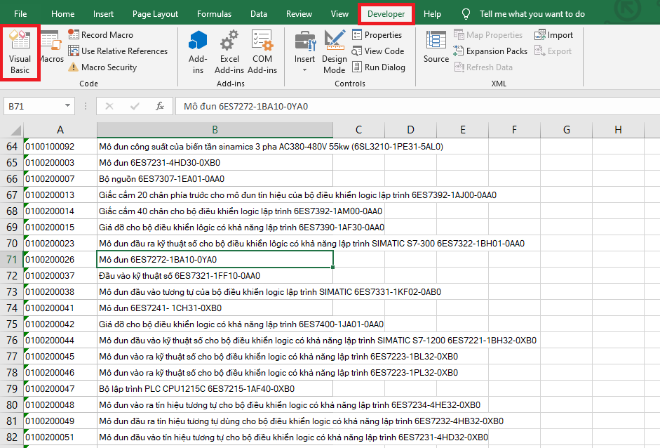 Cách tự động xuống dòng khi nhập liệu vượt quá độ rộng của cột Excel