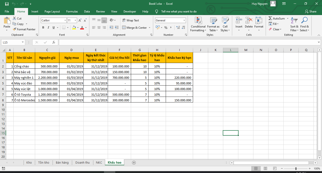 Hướng dẫn tách các Sheet thành từng file Excel riêng biệt