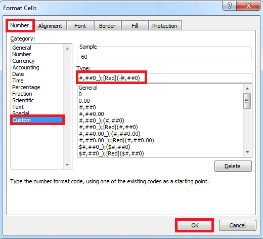 Hướng dẫn 2 cách đóng dấu ngoặc số âm trong Excel