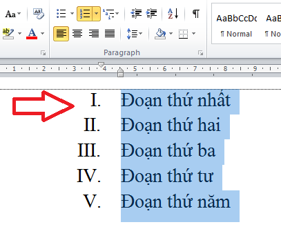 Mách bạn 2 bước đơn giản viết số La Mã trong Word