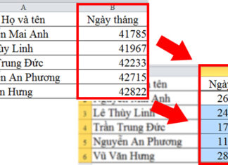 Cách đơn giản để chuyển dãy số thành ngày tháng trong Excel