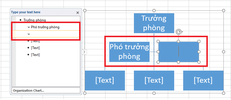 Hướng dẫn tạo sơ đồ tổ chức cực kỳ đơn giản trong Excel