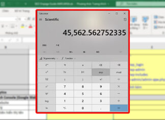 Hướng dẫn cách thêm nhanh Máy tính vào Excel