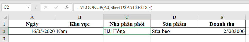 Cách lọc dữ liệu từ Sheet này sang Sheet khác có điều kiện